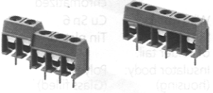 PCB Screw	Terminal Block Series 301