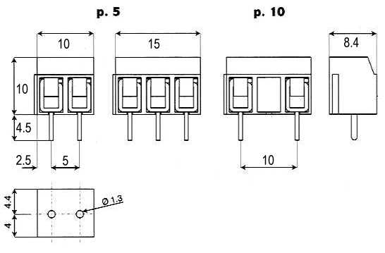 Dimensions of PA366